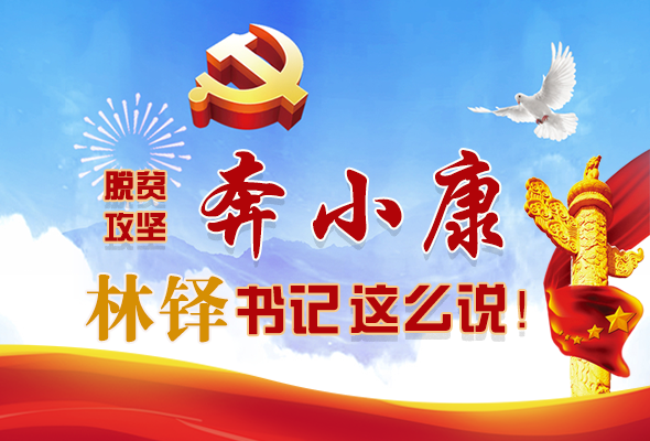 長圖|脫貧奔小康，林鐸書記這么說！