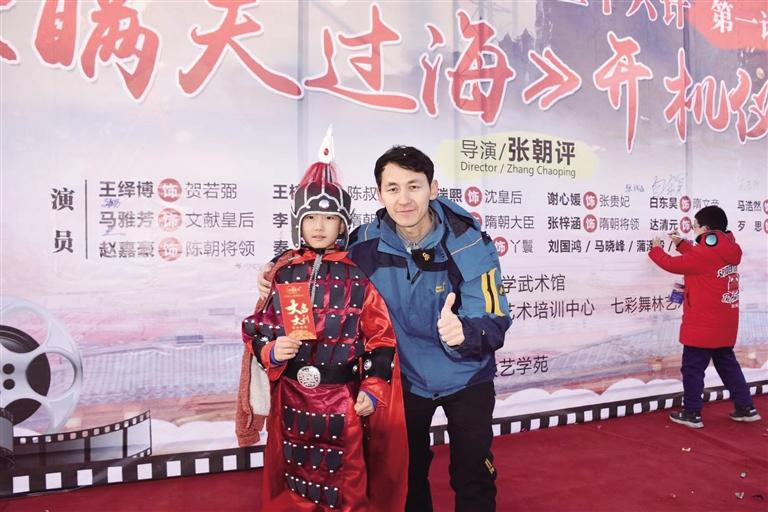大型古裝國(guó)學(xué)電影《瞞天過(guò)?！吩谔m州開(kāi)拍