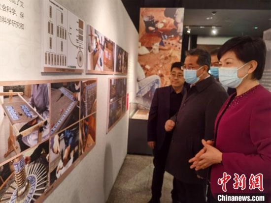 圖為展覽現(xiàn)場(chǎng)?！●T志軍 攝