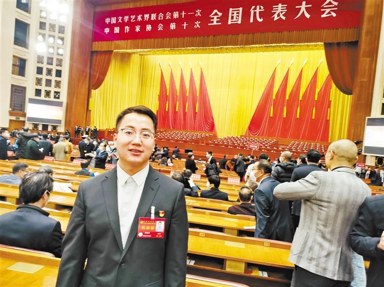 【聚焦2022甘肅兩會】網(wǎng)絡(luò)文學作家胡說：不負初心，寫有意義的文字
