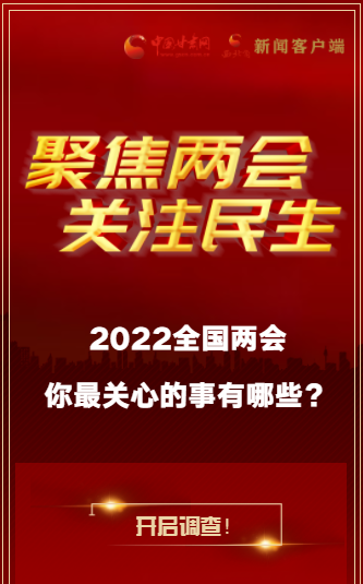 H5｜2022全國兩會，你最關心的事有哪些？