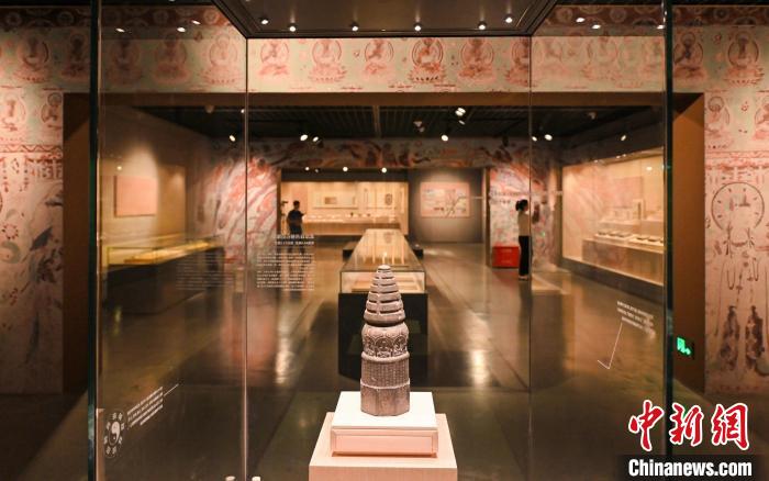 百余件敦煌文物杭州展出:含多件國(guó)寶級(jí)文物見證文明交流