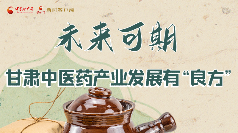 圖解|未來可期！甘肅中醫(yī)藥產(chǎn)業(yè)發(fā)展有“良方”