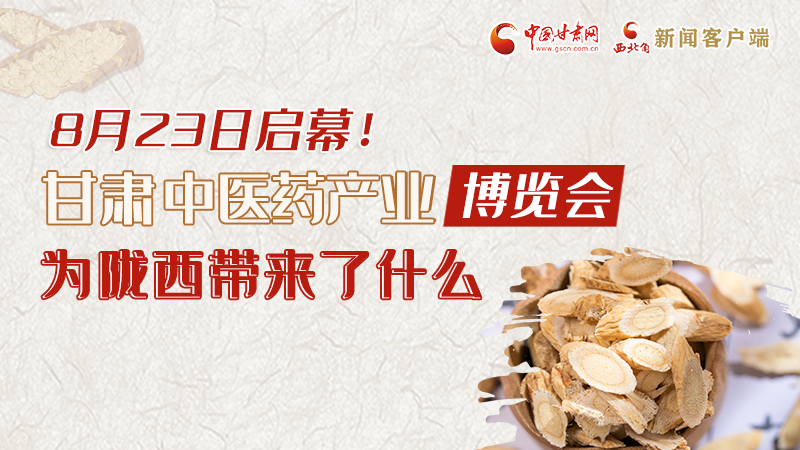 長圖丨8月23日啟幕，甘肅這場行業(yè)盛會為隴西帶來了什么？