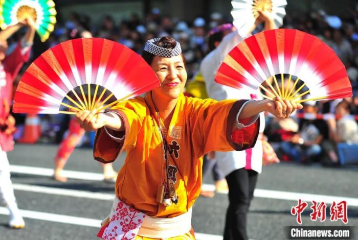 日本仙臺七夕祭。孫冉 攝
