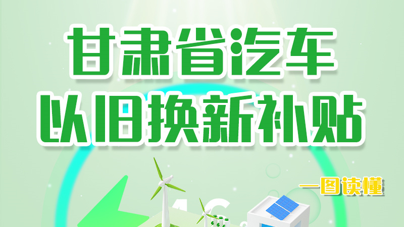 海報(bào)|重大利好！甘肅省汽車以舊換新補(bǔ)貼來(lái)了