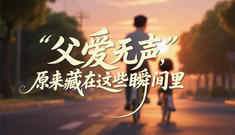 AI視頻|父愛(ài)無(wú)聲，原來(lái)藏在這些瞬間里